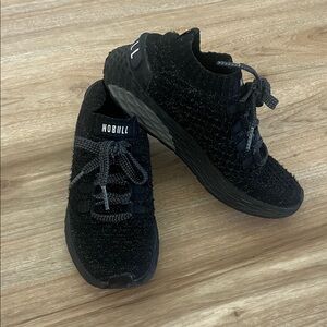 NOBULL Reflective Black Knit Athletic Shoes